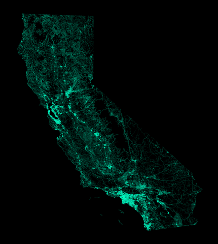 California Road Map Free Download