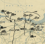 Normandy D-Day Invasion Map