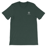 Mount Rainier Topographic Short-Sleeve Unisex T-Shirt